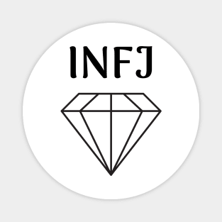 Rare INFJ Magnet